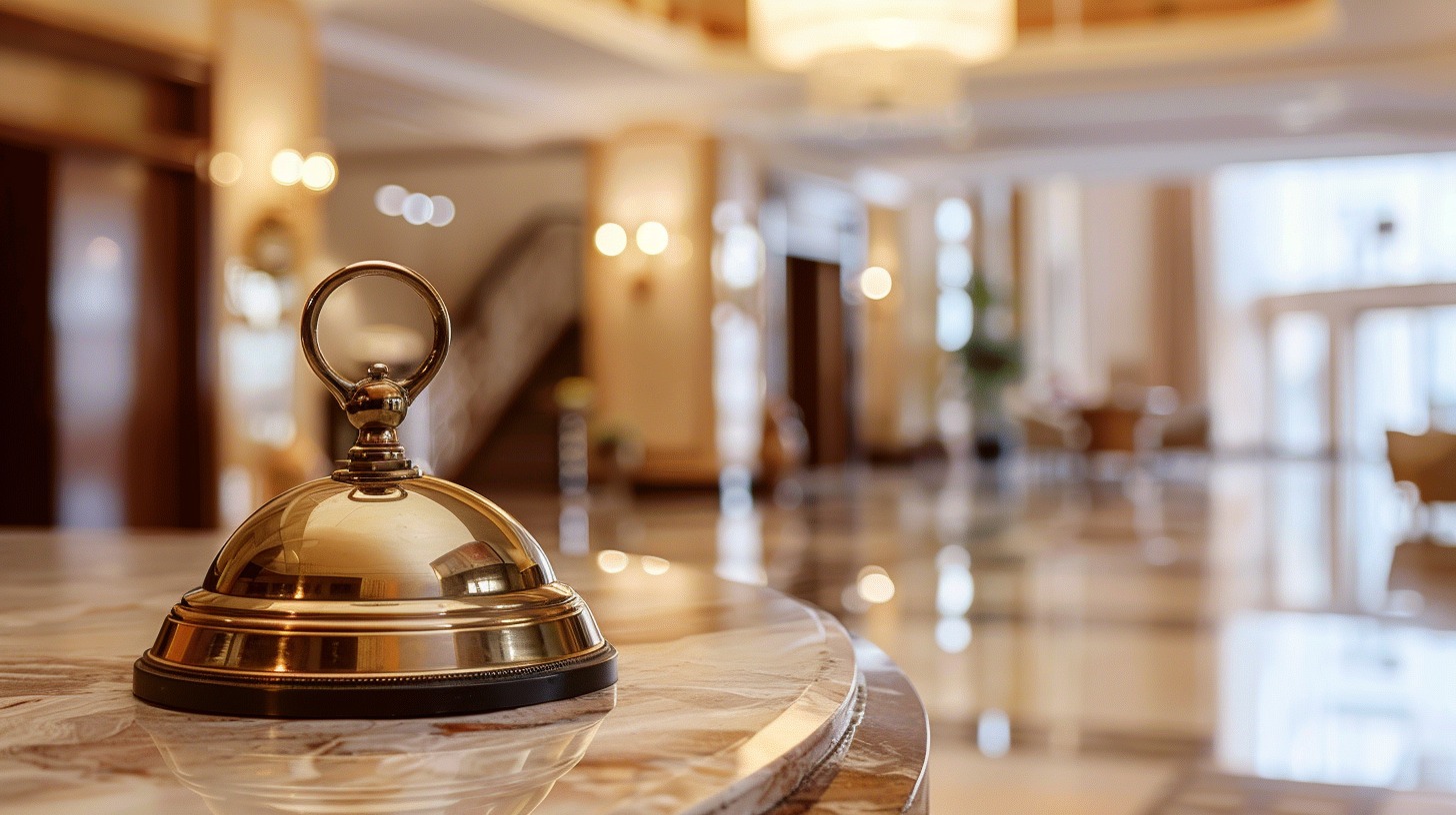 Hotel Reception call bell
